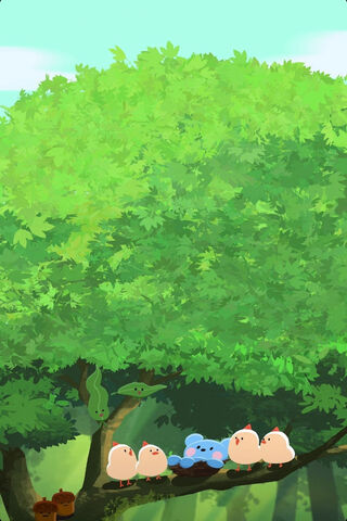 Koya's Cozy Treehouse Adventure 🌳💙