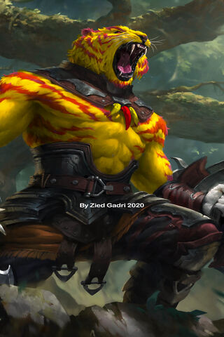 Majestic Roar of the Wild