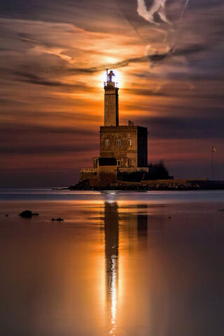 Guiding Light: The Beacon of Serenity 🌅