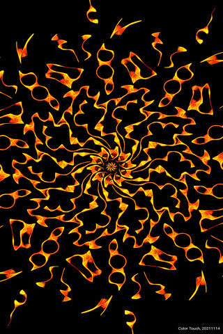 Fiery Whirlwind: Nature's Lava Dance