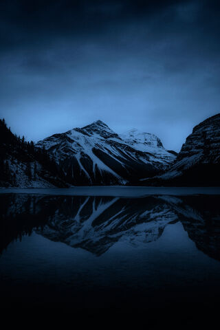 Mystic Peaks: A Twilight Reflection