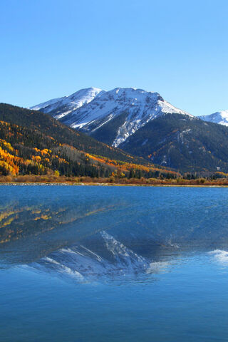 Reflections of Serenity: Majestic Mountains