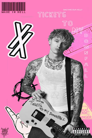 MGK's Pink Paradise: Tickets to My Downfall 🎸💖