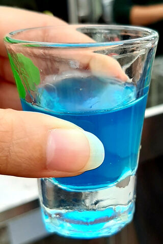 Refreshing Blue Bliss: Mocktails Sharbad Delight 🍹💙