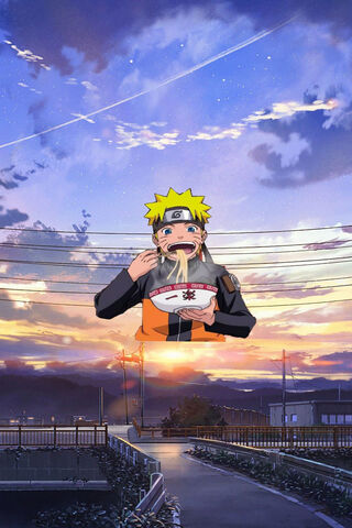 Naruto Uzumaki Sunset