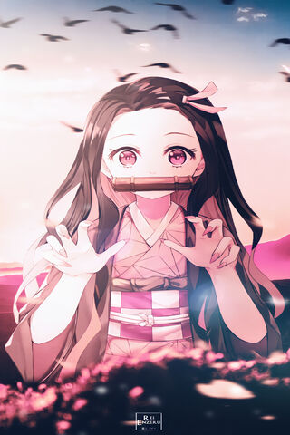 Nezuko Wallpaper - Download to your mobile from PHONEKY