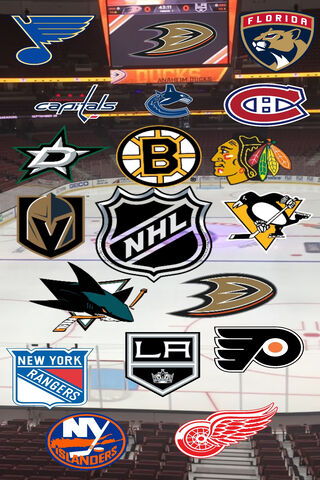 NHLBeveled Logos Wallpaper  Jeff Spears  Flickr