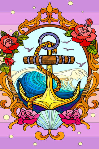 Anchored in Serenity 🌊⚓️