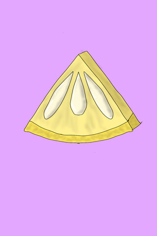 Whimsical Citrus Delight 🍋💜