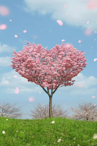 Pink Love Tree