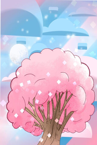 Whispers of Spring: The Enchanted Pink Blossom 🌸✨