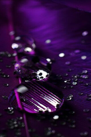 Mystical Drops of Purple Bliss 🌧️💜