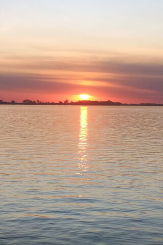 Sunset Serenity: A Tranquil Reflection