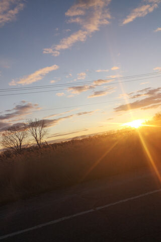 Sunset Serenity: A Tranquil Landscape