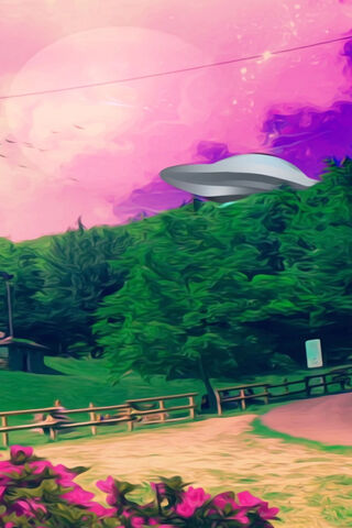 Alien Encounter at the Picnic Spot! 👽🌌