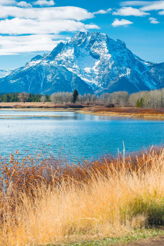 Majestic Serenity: A Mountain Reflection