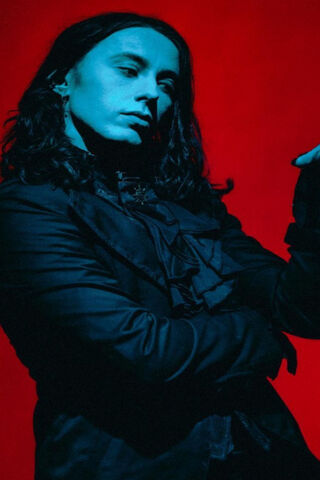 Mystical Vibes: Ronnie Radke in Blue