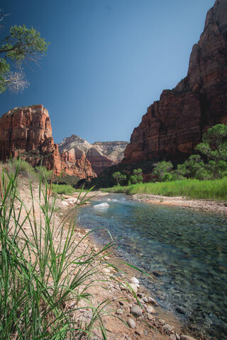 River Flowing