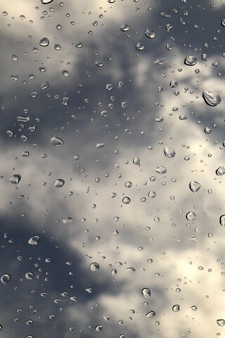 Nature's Crystal Tears: A Rainy Day Delight 🌧️✨