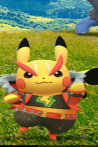 Rocking Pikachu: The Electric Star of the Stage! 🎸⚡