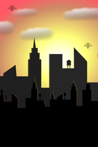 Golden Horizons: The Charm of Sunset City 🌇✨