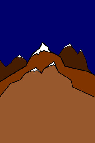 Majestic Peaks Under a Starry Sky 🌌🏔️