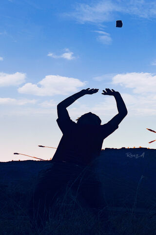 Chasing Light: A Dance with Shadows 🌅✨