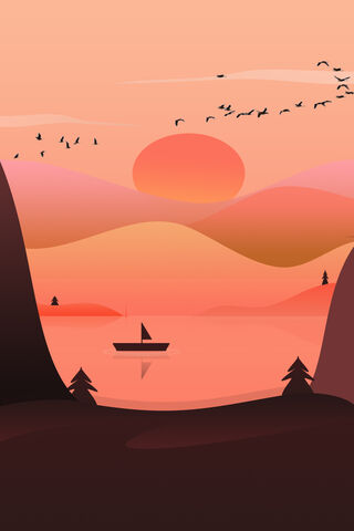 Serene Horizons: A Sunset Escape 🌅