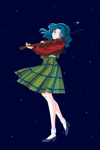 Melody of the Stars: Sailor Neptune's Serenade 🎻✨