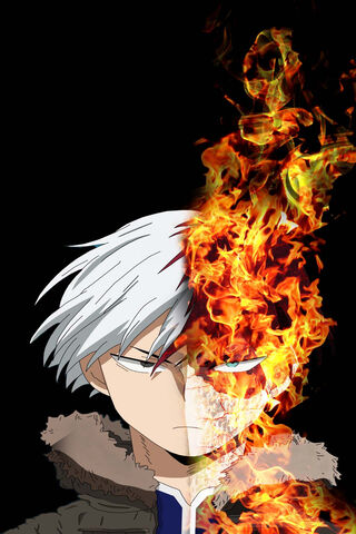 Shoto Todoroki: The Flame and Ice Duel 🔥❄️