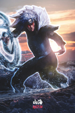 Tobirama: The Storm's Embrace 🌊⚡