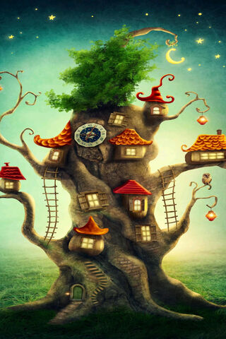 Enchanted Tree Village 🌳✨
