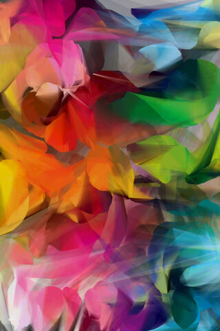 Colorful Waves of the Ocean