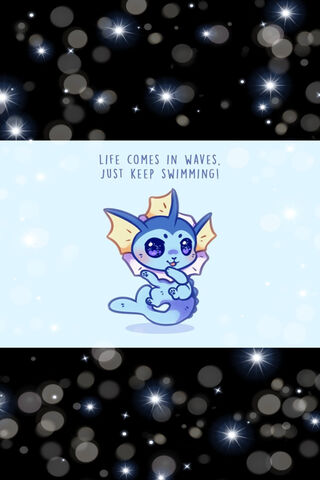 Vaporeon: The Water Wonder 🌊✨