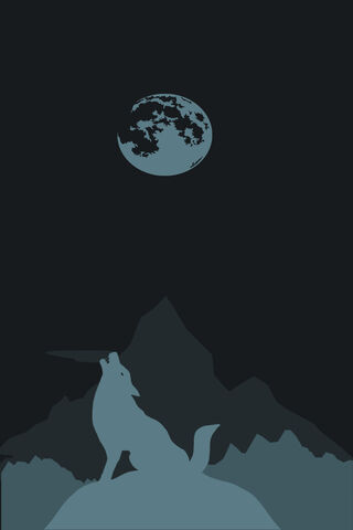 Howling at the Wold Moon 🌕🐺