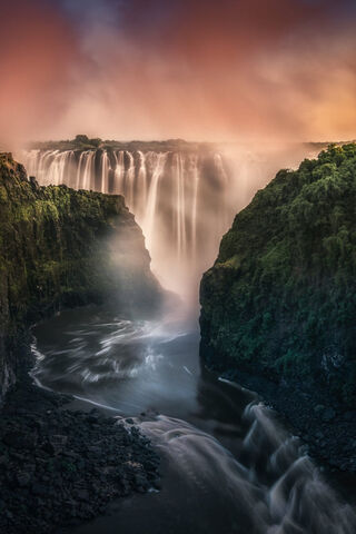 Nature's Majestic Cascade 🌊✨