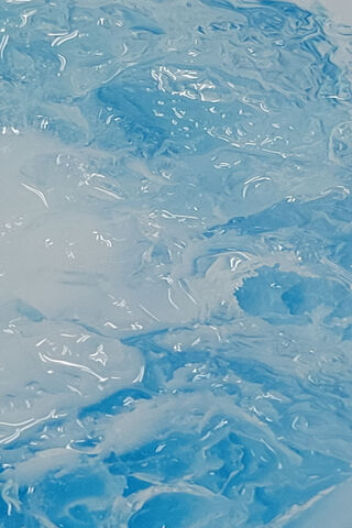 Frozen Serenity: The Allure of Blue Ice ❄️💙