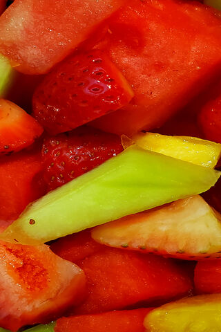 Tropical Fruit Medley Delight 🍉🍓