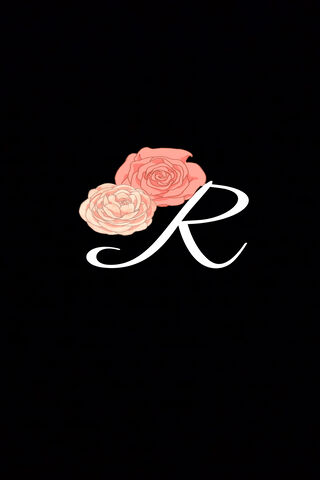 Radiant Rose Initial: The Elegance of 'R' 🌹✨