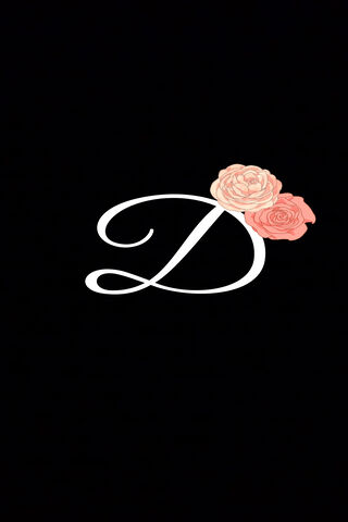 Letter D Initial Wallpaper - Download to your mobile from PHONEKY