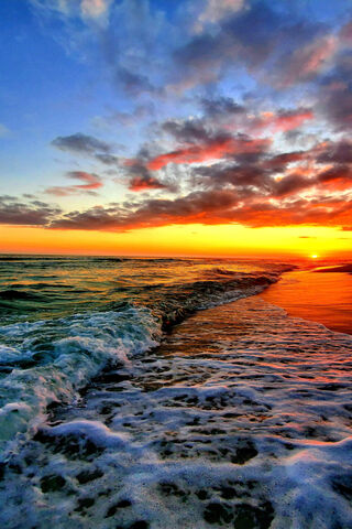 Serenity at Dusk: MJG Ocean Sunset 🌅🌊