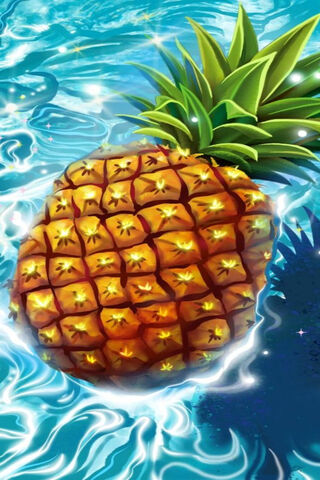 Tropical Splash: The Pineapple Paradise 🍍💦