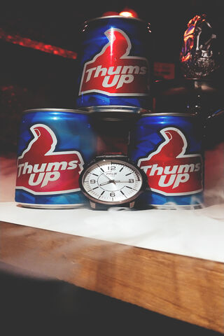 Cheers to Thums Up: A Refreshing Moment! 🥤⏰