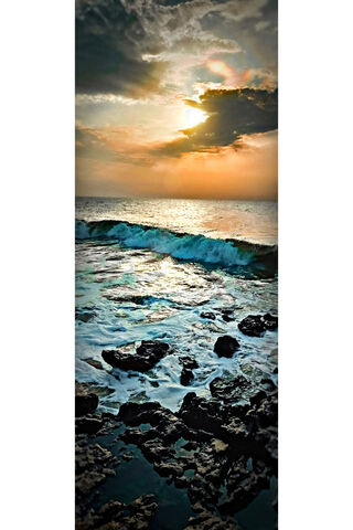 Sunset Serenity at Vizag Beach 🌅🌊