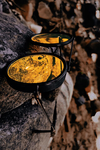 Golden Reflections: A Sunset's Embrace