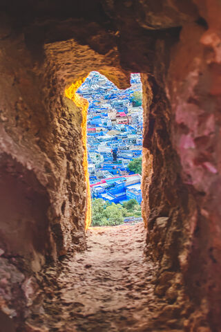 Glimpse of the Blue City 🌆💙