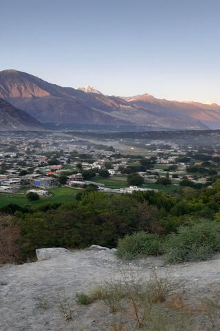 Serenity Over the City: A Mountain View