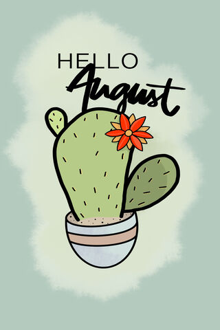 Embrace the August Vibes! 🌵✨