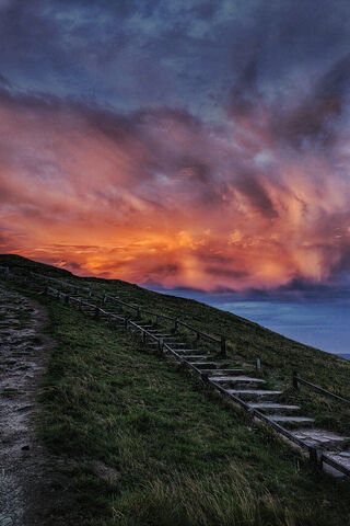 Celestial Pathway: A Journey Through the Skies 🌅✨