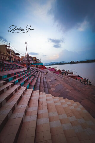 Serenity at Hoshangabad Ghat 🌅